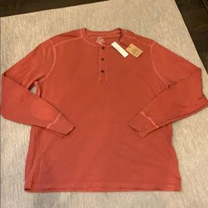 J. Crew Men’s Henley Long Sleeve Shirt